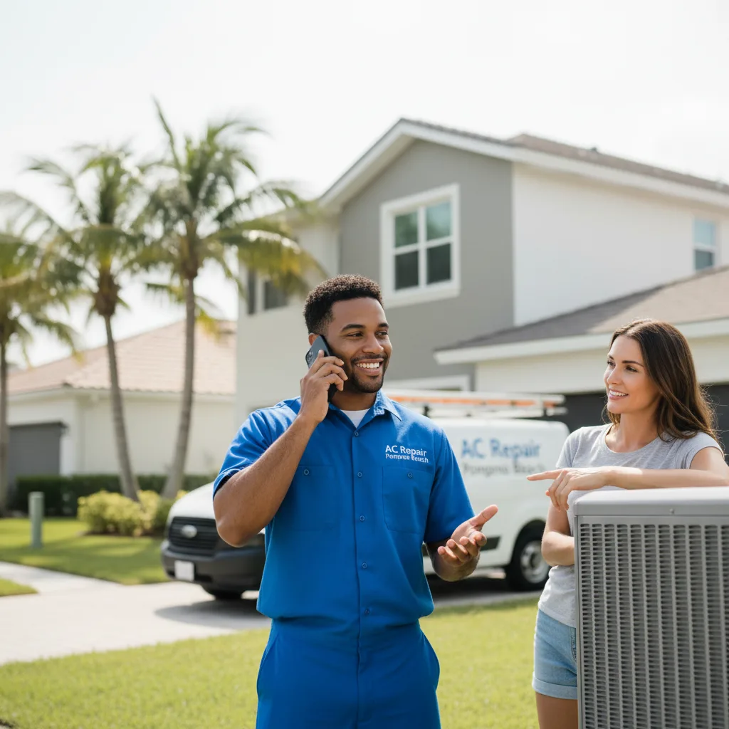 AC Repair Pompano Beach customer support in Libby